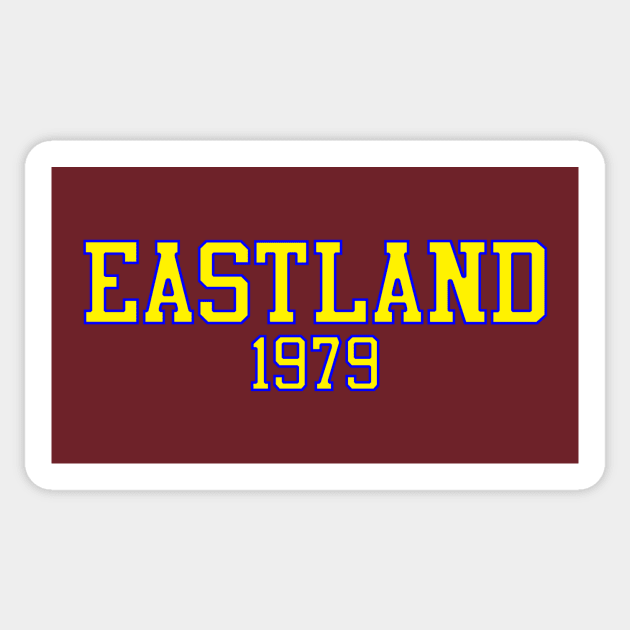 Eastland 1979 Sticker by GloopTrekker